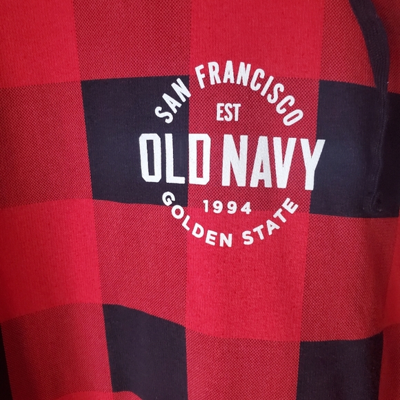 Old Navy Red And Black Women's Hoodie Youth XL - Picture 2 of 9